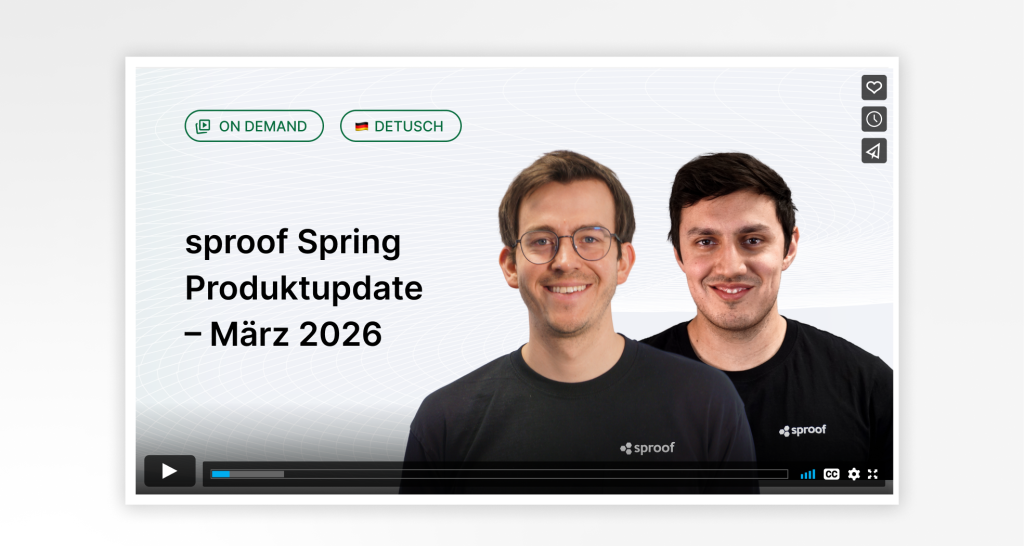 Miniaturni sproof spomladanske posodobitve izdelkov